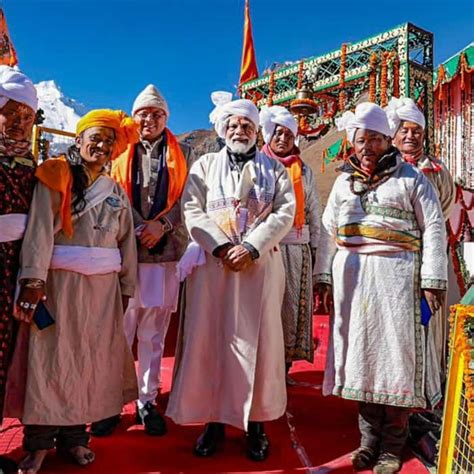 In Pics Pm Modi In Uttarakhand Offers Prayers At Parvati Kund Adi