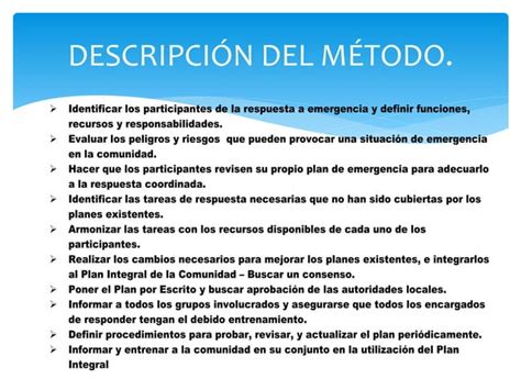 Metodo Evaluacion Del Riesgo PPT