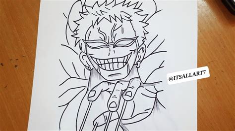 How To Draw Doflamingo One Piece How To Draw Doflamingo Easyhow To