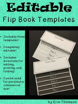 Flip Book Template Printable | DocTemplates