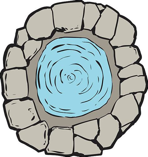 Old Water Well Drawing Illustrations, Royalty-Free Vector Graphics ...