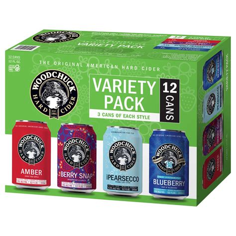 Woodchuck Hard Cider Variety Pack Cans 12 Pack 12oz Can 12 Ct Shipt