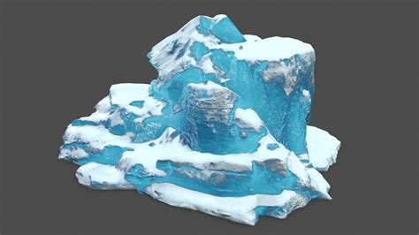 Artstation Ice Set Game Assets