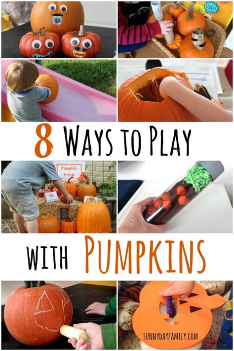 8 Awesome Pumpkin Activities for Preschoolers | Sunny Day Family