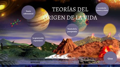 Teorías Del Origen De La Vida By Mikal Torres On Prezi