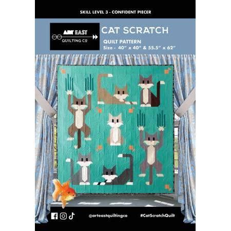 Cat Scratch Quilt Pattern by Art East Quilting CO - Art East Quilting ...