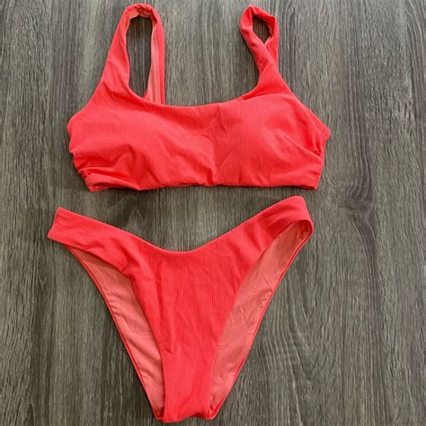 New Victorias Secret Swim Ribbed Bikini Gem