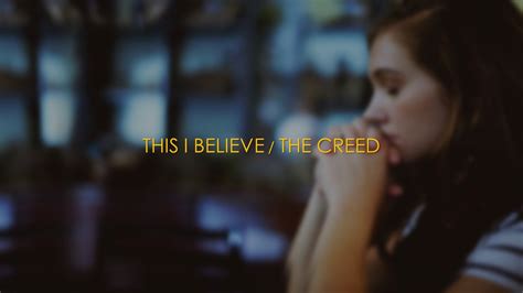 This I Believe (The Creed) Hillsong