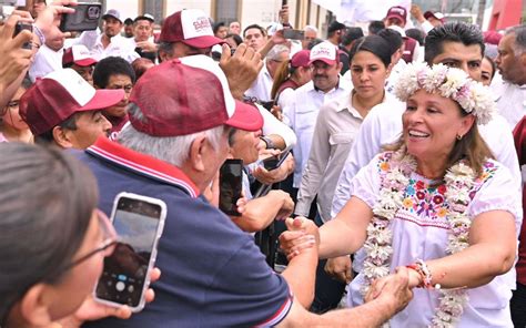 Rocío Nahle en Calcahualco Alpatláhuac y Río Blanco remarca que