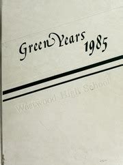 Westwood High School - Green Years Yearbook (Westwood, MA), Covers 1 - 15