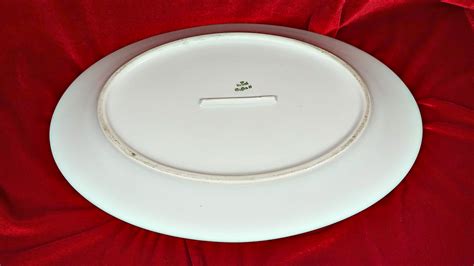 Wittmann Antique Militaria Large White Ss Marked Porcelain Platter