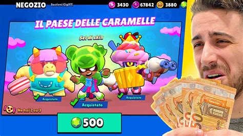 Ho Shoppato Tutte Le Nuove Skin Caramelle Su Brawl Stars Youtube