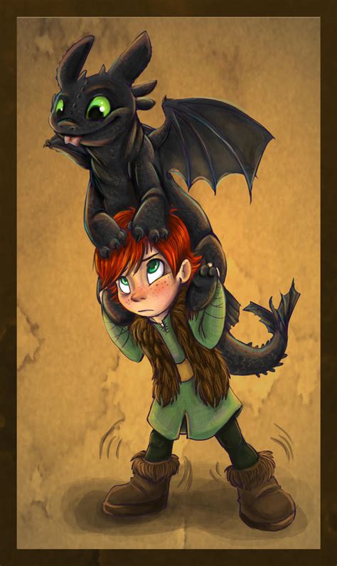 Hiccup And Toothless Chibi By Sharkie19 On Deviantart