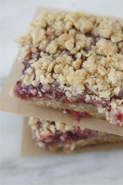 Raspberry Oatmeal Bars Simple To Make A Farmgirl S Kitchen