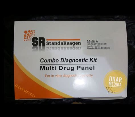 Jual Alat Tes Strip Narkoba Multi6 Atau 6 Parameter Drug Tes SR Harga