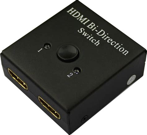 Switch Hdmi 2 Ports Speaka Professional Sp 2193296 Noir Conradfr