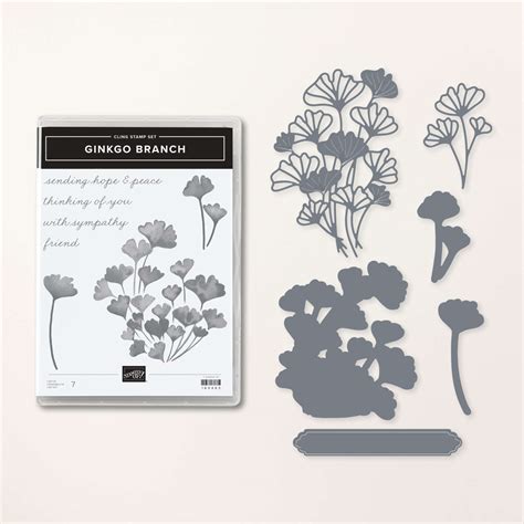 Dena Lenneman Stampin Up Demonstrator Jan S Fancy Flora Gingko Branch