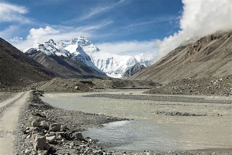 Tibet, Mount Everest, Tschomolangma, North Side, China, - Mount Everest ...