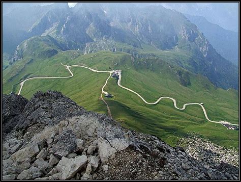 Passo Giau From Ra Gusela Photos Diagrams Topos Summitpost