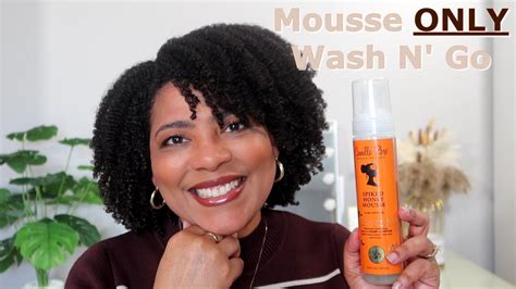 Mousse Only Wash N Go Ft Camille Rose Spiked Honey Mousse Demo