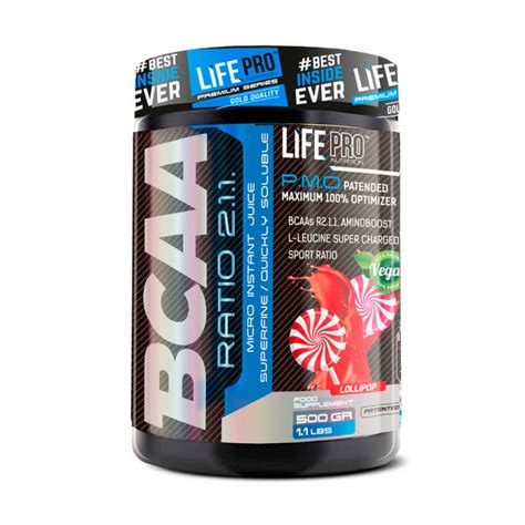 BCAA 2 1 1 500g Life Pro Muscleforce Canarias