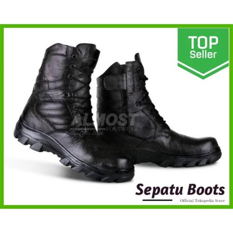 Jual Sepatu Safety Boots Pria Delta Pdl Tactical Original Almost Pdl