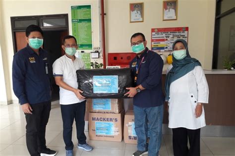 Bank Mandiri Tangerang Ahmad Yani Bantu Apd Ke Rsud Tangerang Antara