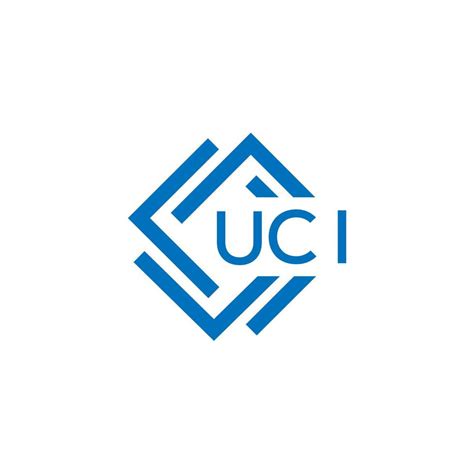 UCI technology letter logo design on white background. UCI creative ...