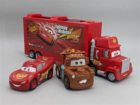 Disney Pixar Cars Track Talkers Chat Haul Mack Hauler Semi