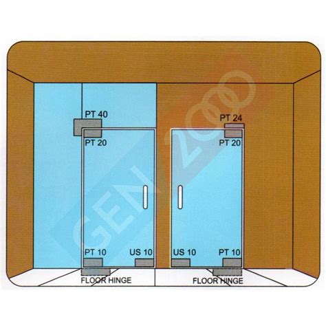 Jual Kunci Pintu Kaca Tempered Dekkson US 10 Patch Fitting Corner Lock