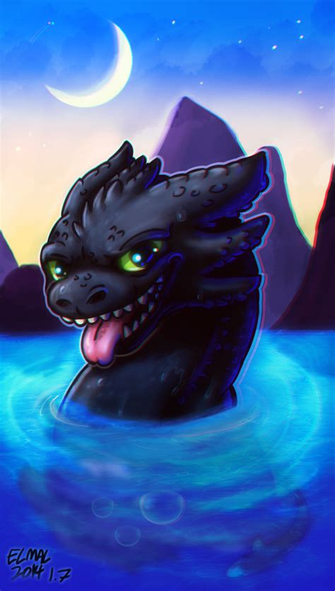 Fan Art Toothless By Pikkunarhi On Newgrounds