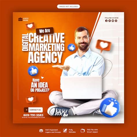 Agentur F R Digitales Marketing Und Corporate Social Media Banner Oder