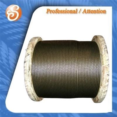 China Ungalvanized Steel Wire Rope X S Fc Mm M Manufacturers