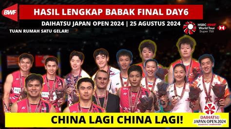 Hasil Final Japan Open 2024 Tuan Rumah Raih 1 Gelar Daihatsu Japan