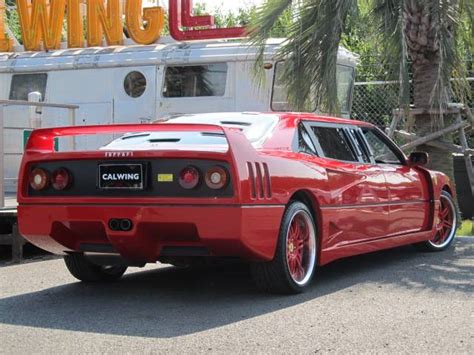 Ferrari F40 Limousine For Sale Again In Japan GTspirit