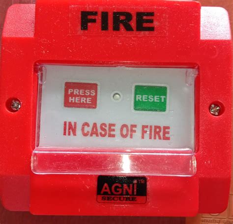 Agni Manual Call Point For Fire Alarm System Rs 250 Piece One Stop Solutions Id 22530388055