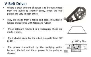 V belt drive | PPT