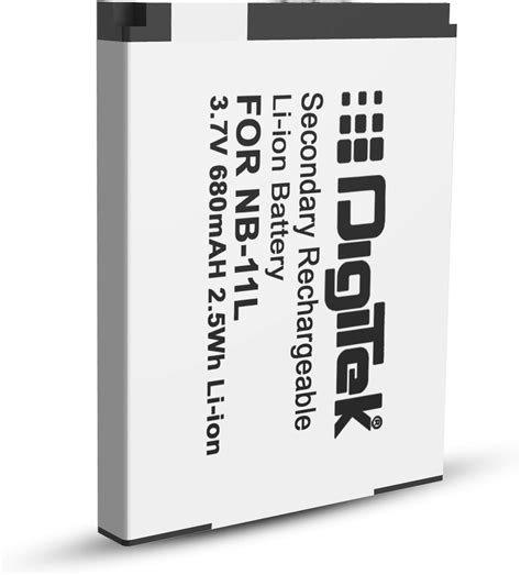 Buy Digitek Nb L Lithium Ion Rechargeable Battery For Dslr Camera