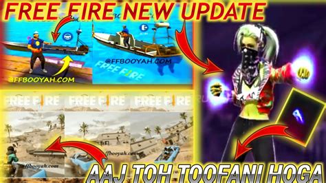 Free Fire Upcoming Update Free Fire New Car New Water Boat Free