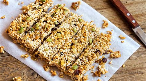 Barritas De Granola Muy Saludables Para Hacerlas En Casa