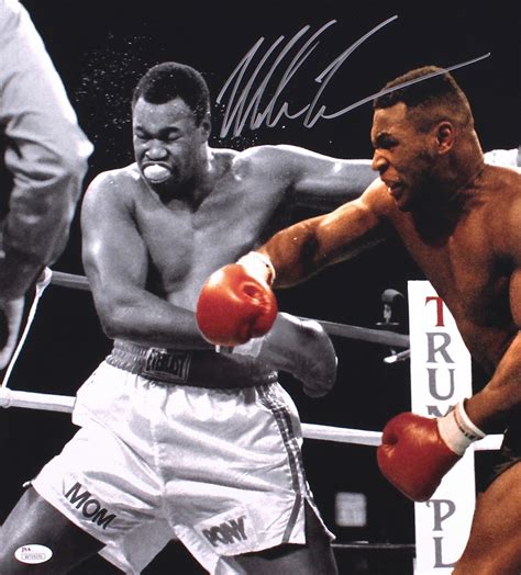 Mike Tyson Signed 16x20 Photo Jsa Coa Pristine Auction