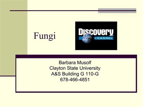 Ppt Fungi Powerpoint Presentation Free Download Id343289