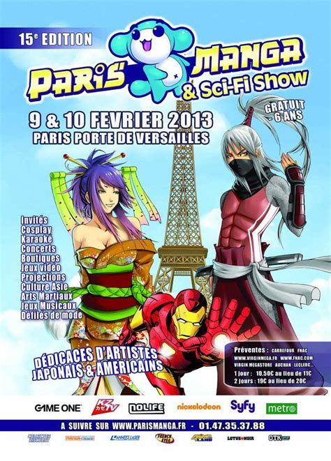 Nous Serons Au Paris Manga Sci Fi Show Pour Vous Montrer Nos