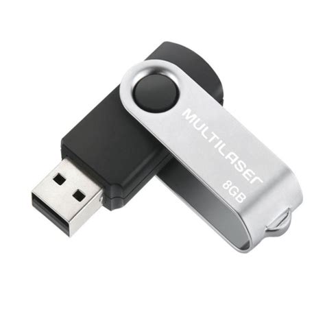 Pen Drive Multilaser Pd587 Twist 2 08 Gb Usb 2 0 Preto No Shoptime