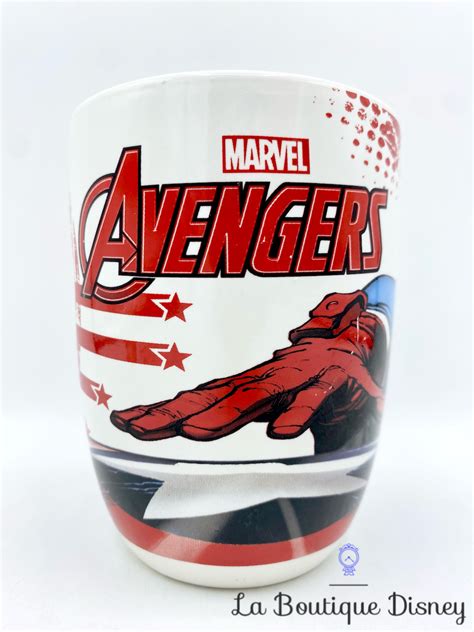 Tasse Captain America Avengers Marvel Mug Disney Super H Ros Bouclier