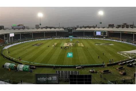 Psl National Stadium Karachi Capacity Records Stats Weather