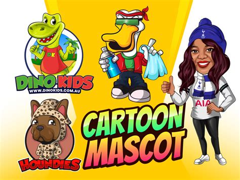 Cartoon Mascot Logo Design | Upwork