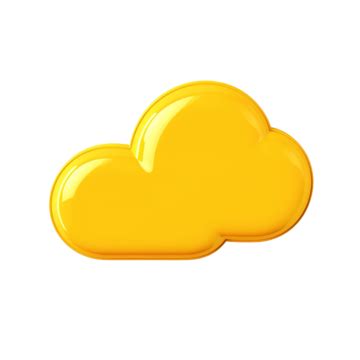 Yellow Cloud Speech Bubble Yellow Hand Drawn Speech Bubble Cloud Png