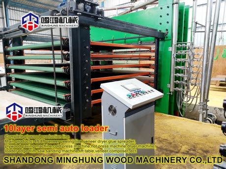 Multilayer Woodworking Hydraulic Plywood Hot Press SHANDONG MINGHUNG WOOD MACHINERY CO LTD