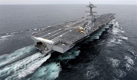 Intip Ketangguhan Uss Gerald R Ford Kapal Induk Milik As Teknologi